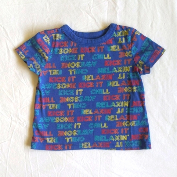 Joe Fresh Other - joe fresh colorful text graphic t-shirt 12-18 months baby boy